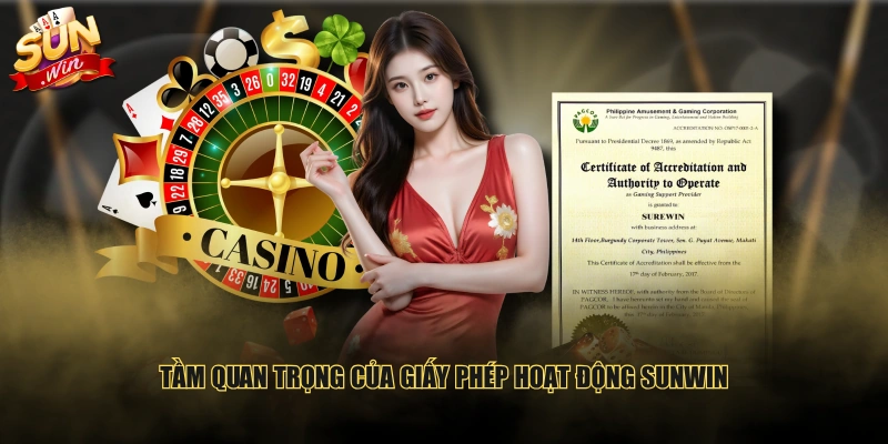 Tầm quan trọng của giấy phép hoạt động SUNWIN
